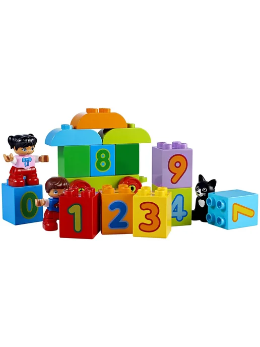 LEGO Конструктор DUPLO 10847 Поезд Считай и играй, вариант, фото 8