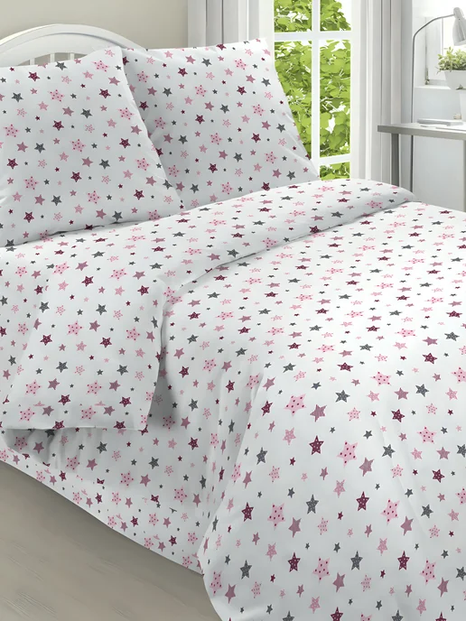 Letto Детское постельное белье в кроватку мягкий хлопок, 40*60 см, 40x60 см, фото 5