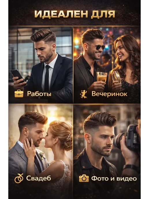 саля подарок Профессиональный лак для волос сверхсильная фиксация, черный, фото 4