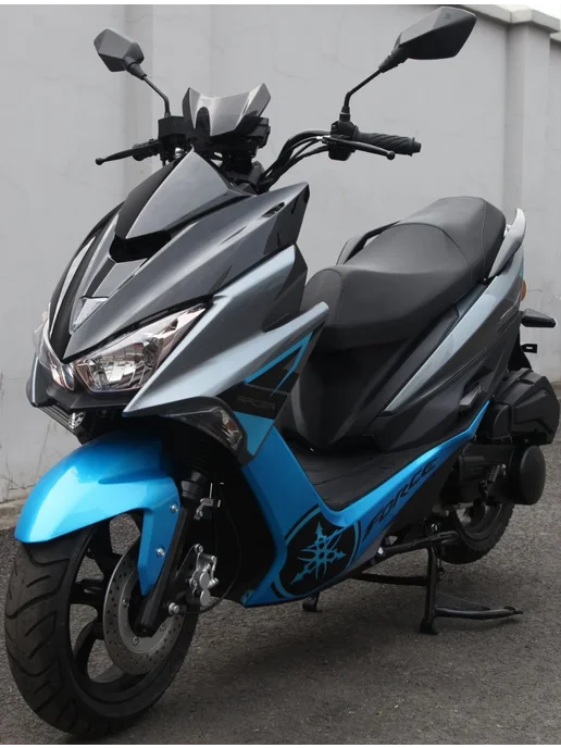Motoland Скутер 150 кубов YAMAHA FORCE желтый с ПТС, желтый, фото 2