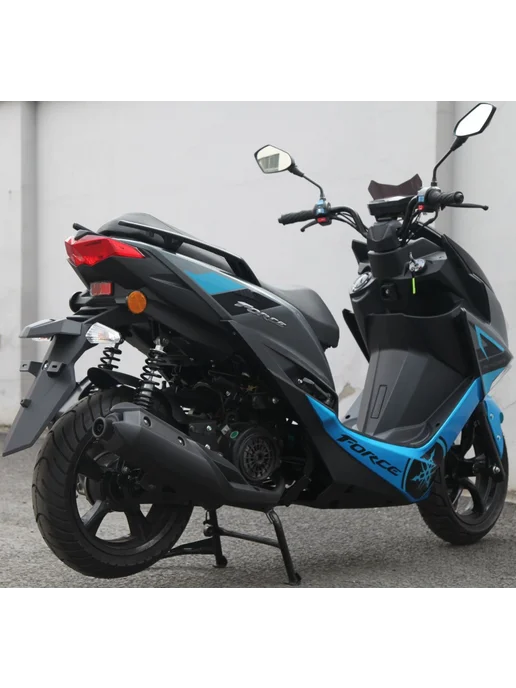 Motoland Скутер 150 кубов YAMAHA FORCE желтый с ПТС, желтый, фото 4