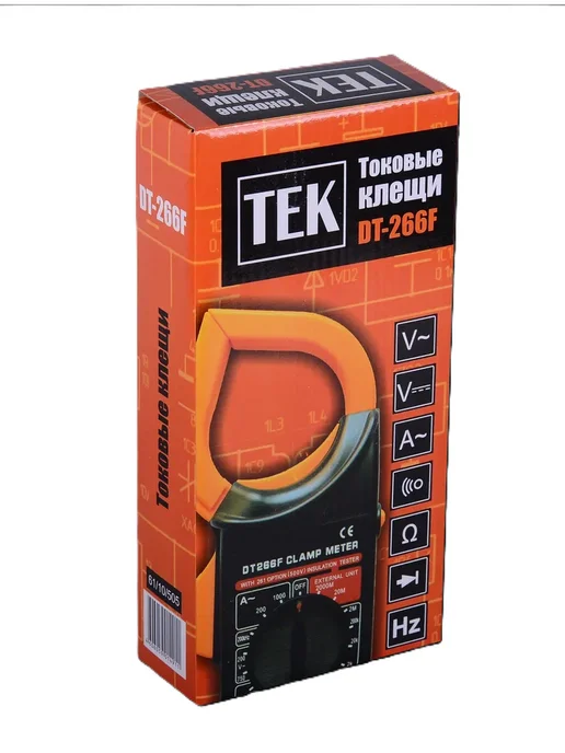 Токоизмерительные клещи DT266F