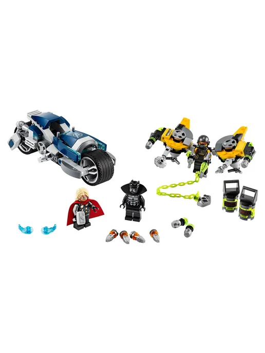 LЕGО Конструктор LEGO Super Heroes 76142 Мстители Атака на, вариант, фото 5