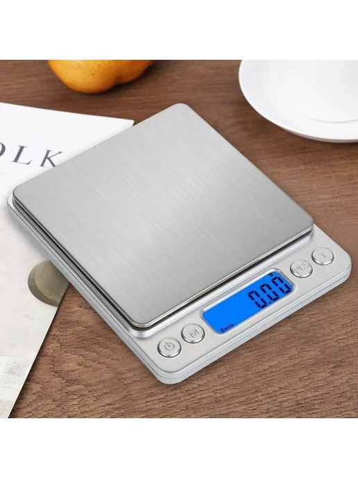 Цифровые весы 500 г, точность 0.01 г, для кухни, LCD, 500 г, 0,01 г