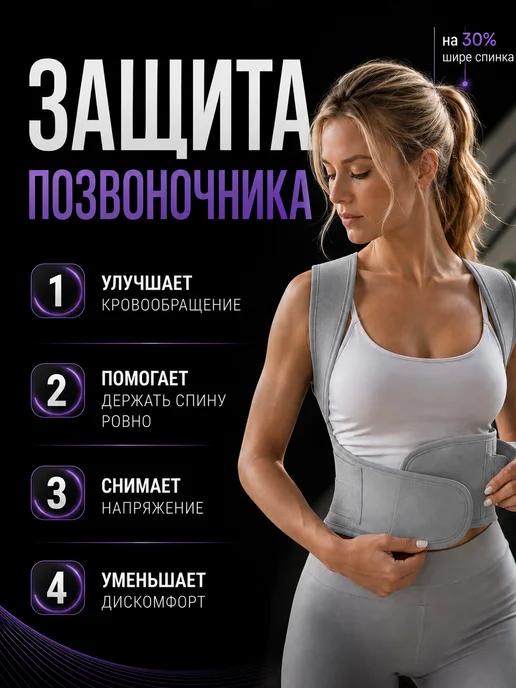 Miramal Корсет ортопедический для осанки и спины, вариант, фото 2