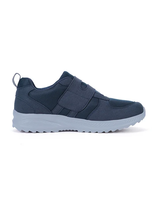 Туфли Диабетик Slip-On ортопед. нескользкие для опухших ног, синий, фото 4