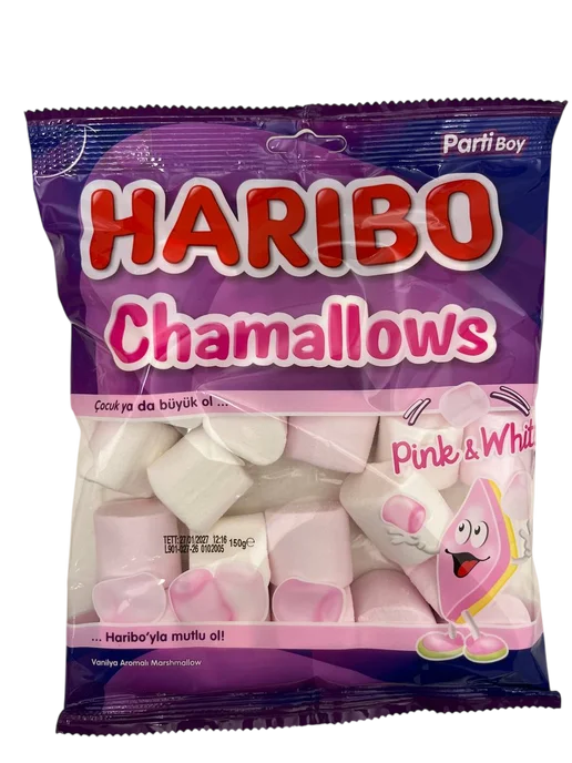 Haribo Маршмеллоу Харибо Chamallows Pink & White, 150гр, 150 г, фото 2