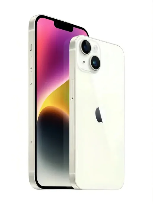 Смартфон Apple iPhone 14256gbwhit 128 ГБ, белый, фото 2