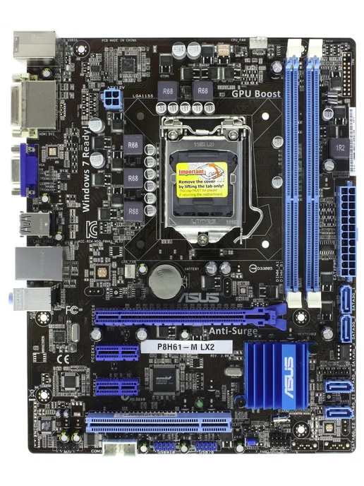 Материнская плата Asus P8H61-M LE R2.0, LX2, фото 4
