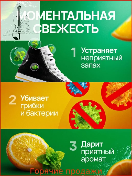 Спрей для ухода за обувью, вариант, фото 3