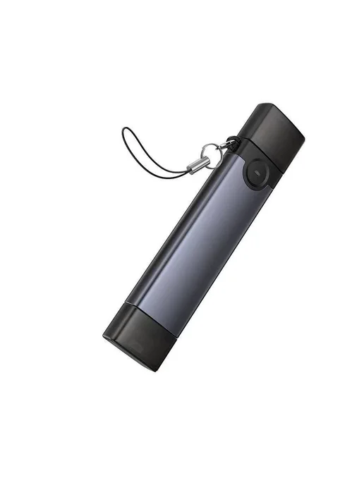 HOCO Картридер 3-в-1 USB-A + Lightning для iOS и ПК, черный, фото 4