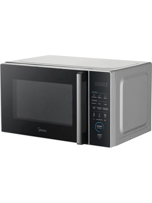 Midea Микроволновая печь EG820C2VV-S, серебристая, серебристый, фото 5