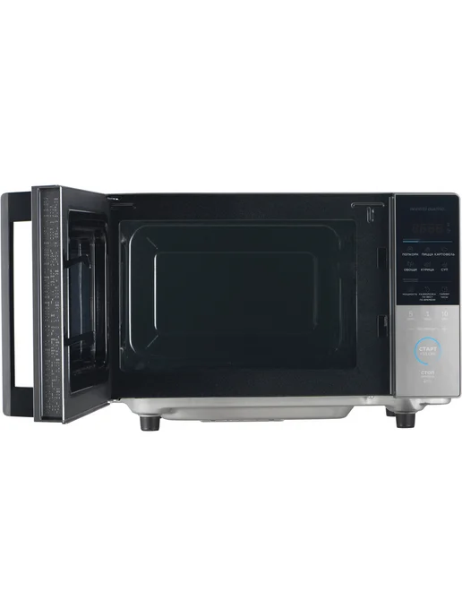 Midea Микроволновая печь EM720CFR-BG, серебристый, фото 3