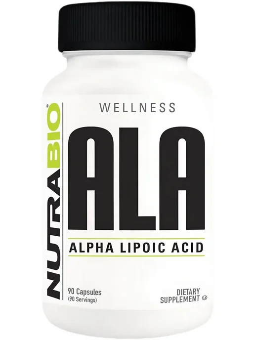 NutraBio Labs Альфа-липоевая кислота 300 мг, 90 капсул, вариант, фото 6