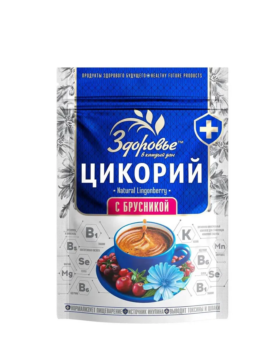 Цикорий Гранулированный с брусникой, 85 г