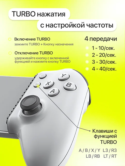MEMO Digital Геймпад джойстик для телефона Memo S3, белый, фото 7