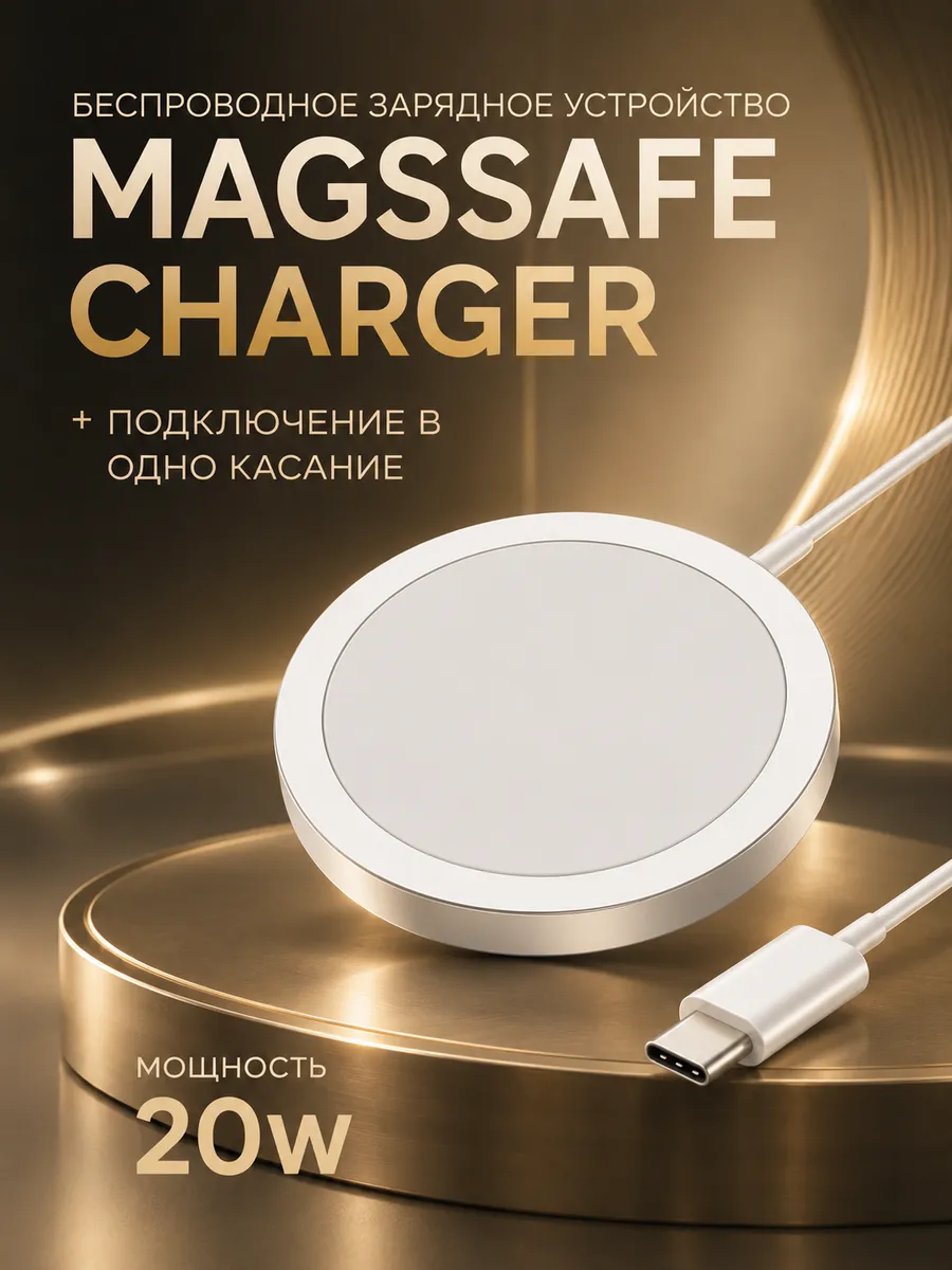 Беспроводная зарядка для iphone MagSafe