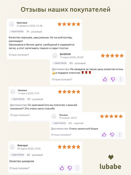 Lubabe Боди для новорожденных и малышей, белый, фото 8