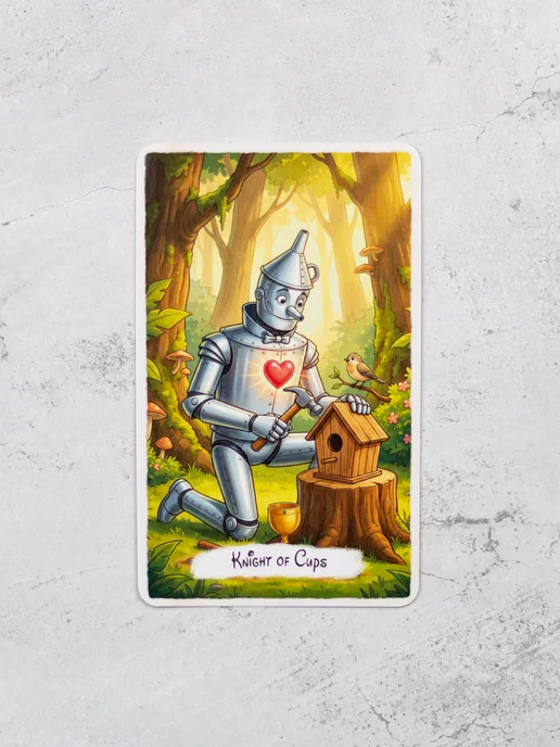 Tarocco Studio Карты Таро Cartoon Tarot 78 карт для гадания, вариант, фото 7