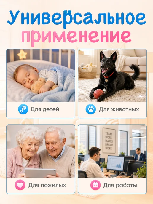 Видеоняня камера видеонаблюдения для дома Wi-Fi с телефона, голубой, фото 8