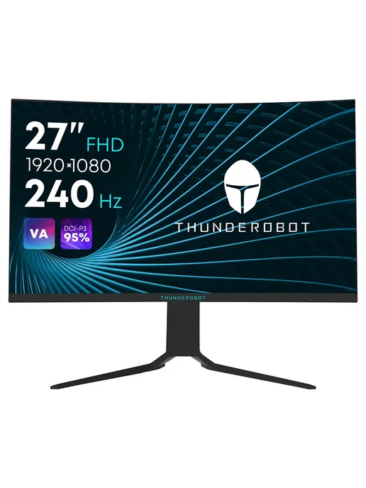 Thunderobot Монитор для ПК DF27C240L 27″ игровой 240 Гц, FHD, VA, вариант, фото 4