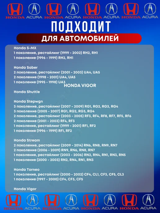 FERUX Клипса крепежная Honda Acura 91530-SP1-003 10 шт, 10 шт, фото 6