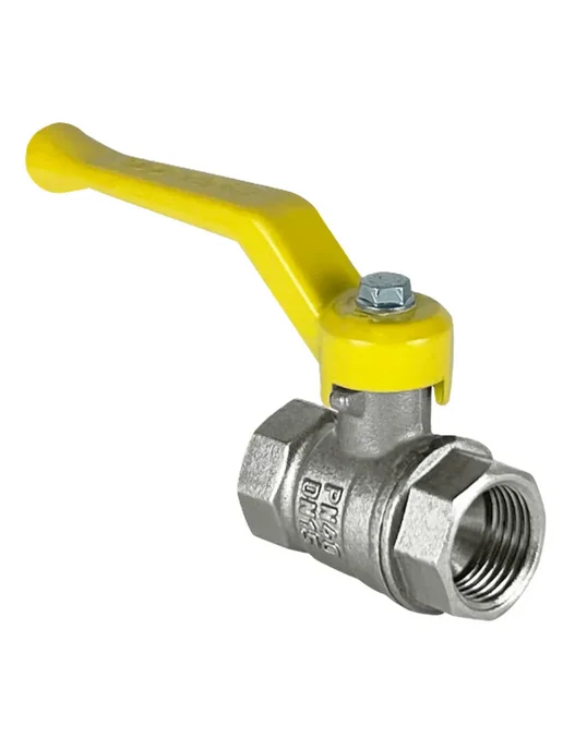 VALFEX Кран шар лат нк газ Ду 25 Ру40 ВР VF.271.NR3.100.N P59, серый