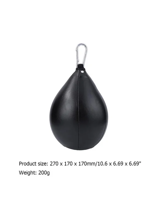 Форма груша Speed Ball с поворотным креплением, чёрная, черный, фото 3
