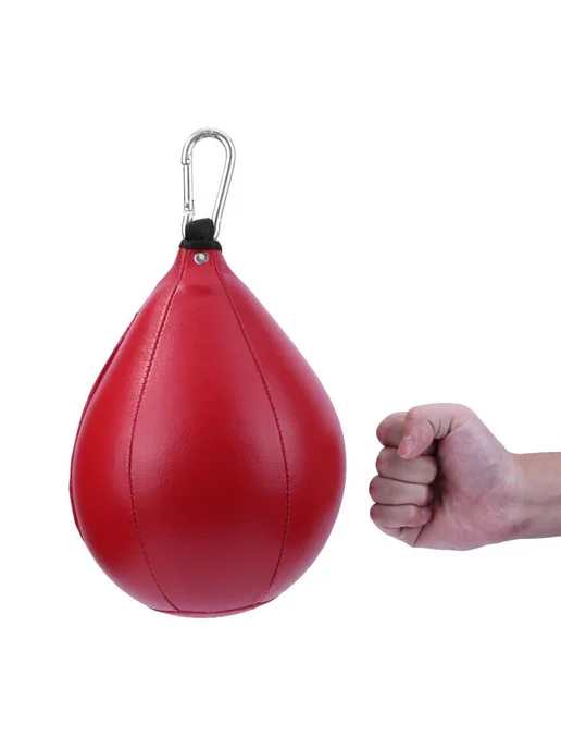 Форма груша Speed Ball с поворотным креплением, чёрная, красный, фото 6