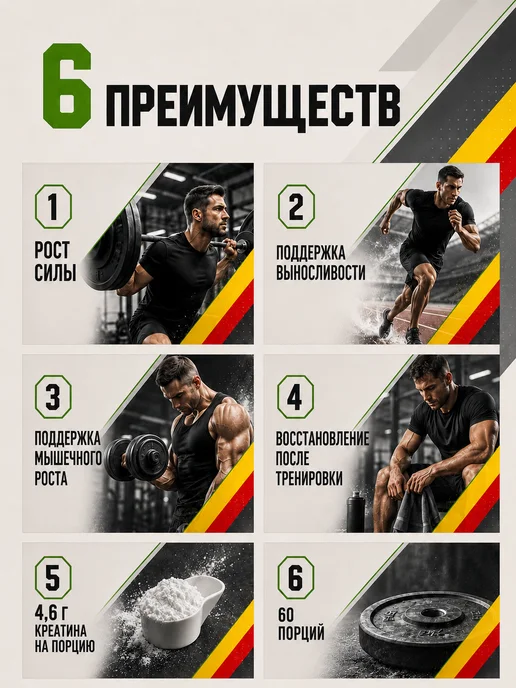 YLP Креатин моногидрат You Live Power ананас 300 г, 300 г, фото 3
