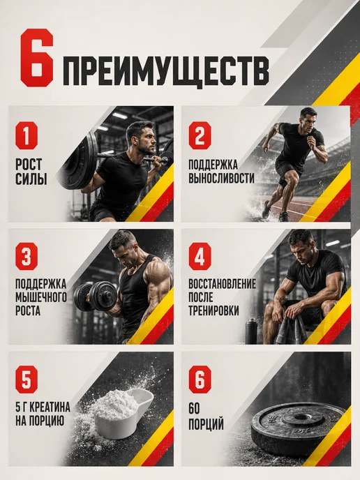 YLP Креатин моногидрат You Live Power 300 г, 300 г, фото 3