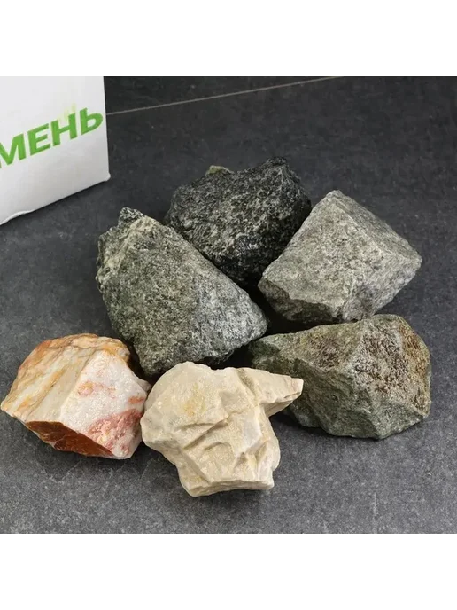 Набор природных камней для бани и сауны, вариант, фото 2