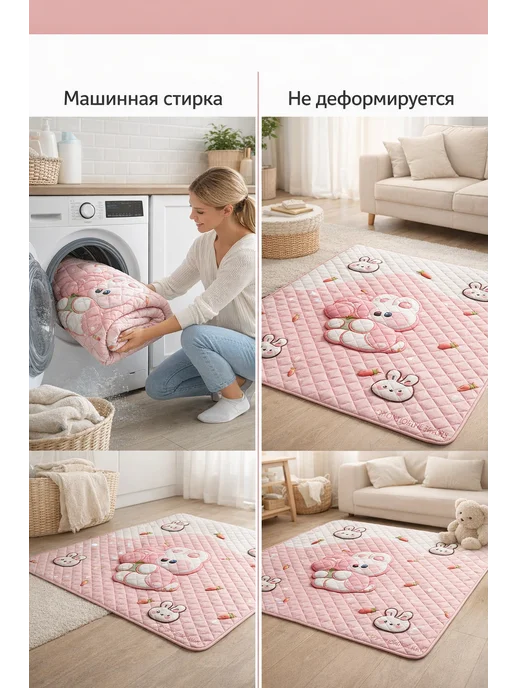 HomeLex многоцветный узор пляж пляжный коврик, синий, фото 6