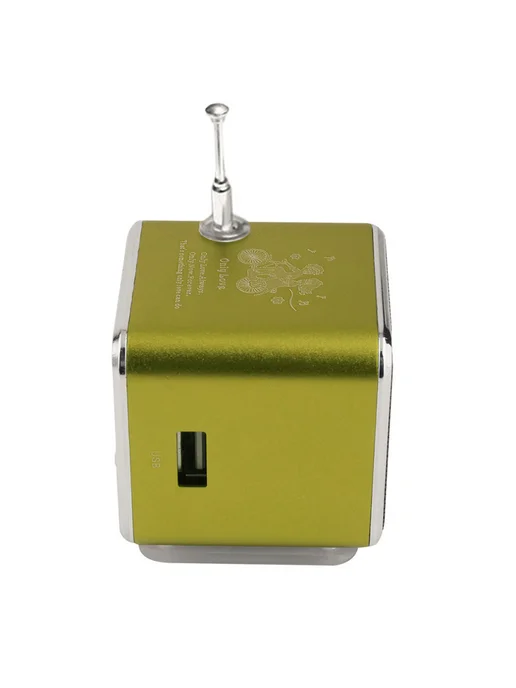 Mini Bluetooth колонки с FM радио и MP3 для TD-V26 (Зеленый), зеленый, фото 3