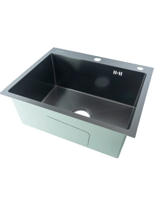 Fmark Кухонная мойка FSC5545Q, графит, вариант