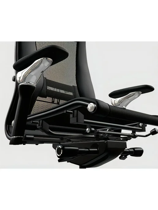 МЕТТА Кресло Samurai AERO Edition Black 6D Черный Хит, черный, фото 6