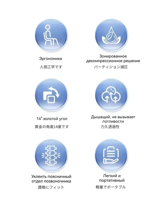 Ортопедический корректор осанки на стул, вариант, фото 2