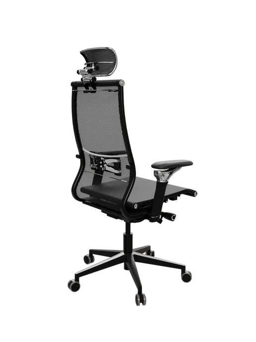 МЕТТА Кресло компьютерное Samurai S-3 PRO Black Edition 6D, черный, фото 2
