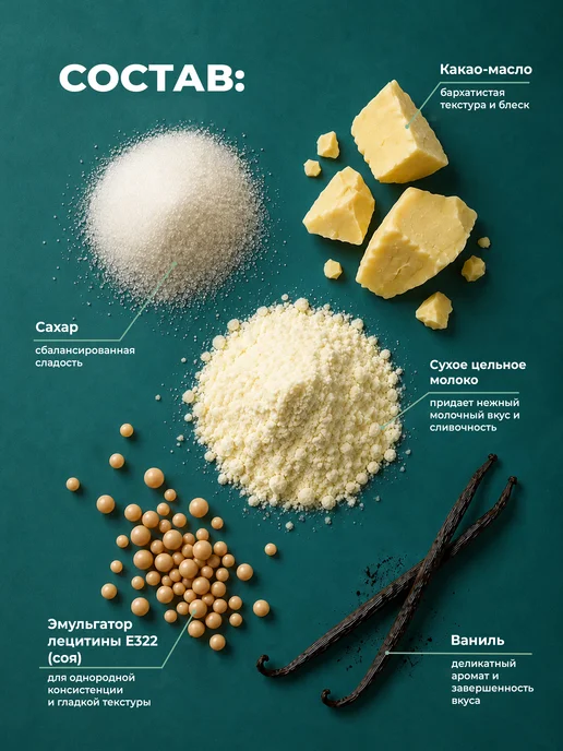 Cargill Шоколад белый в каллетах 29% 1 кг, 1 кг, фото 2