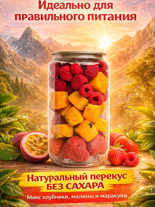Такли Микс сублимированных ягод 45гр, 45 г, фото 6