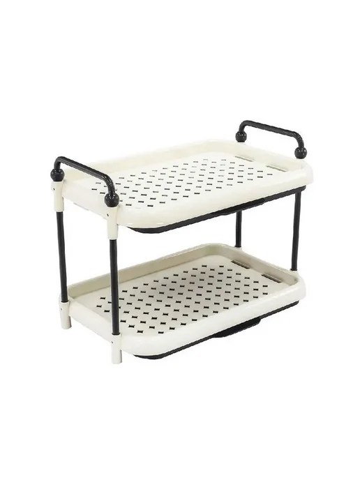 Plover Полка этажерка для ванной и кухни настольная, 37х26х28 см, 37x26x28 см, фото 4