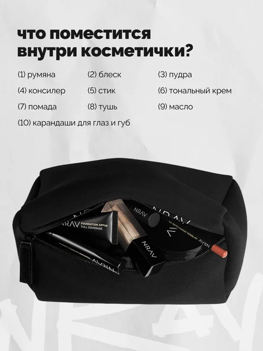 NRAV Косметичка, вариант, фото 3