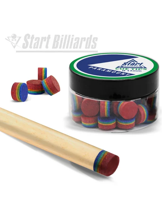 Start Billiards Наклейка для кия Cue Tips Paramount 13 мм H (1 шт), 1 шт, фото 5