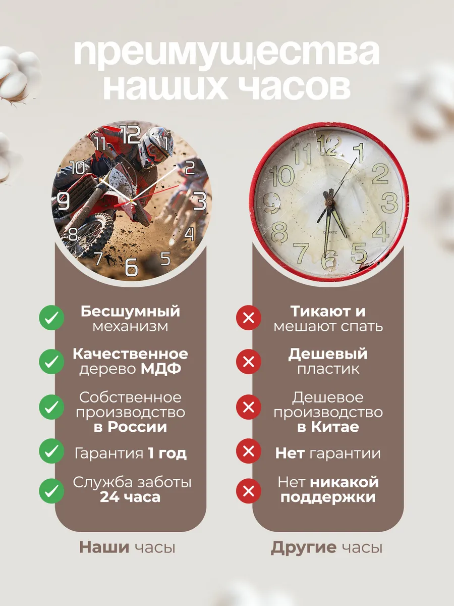 Часы настенные "Мото Индуро" — фото 10