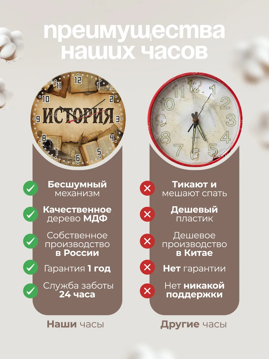 Часы настенные "Учителю Истории" — фото 10
