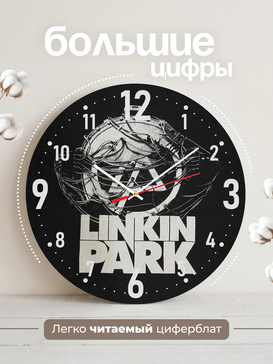 Часы настенные "Американская рок-группа Linkin Park" — фото 2