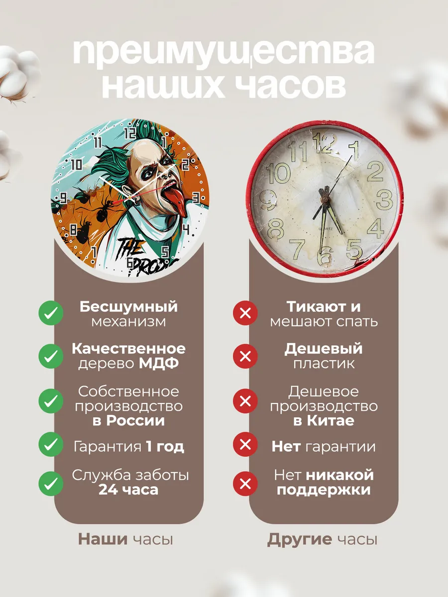 Часы настенные "The Prodigy" — фото 10