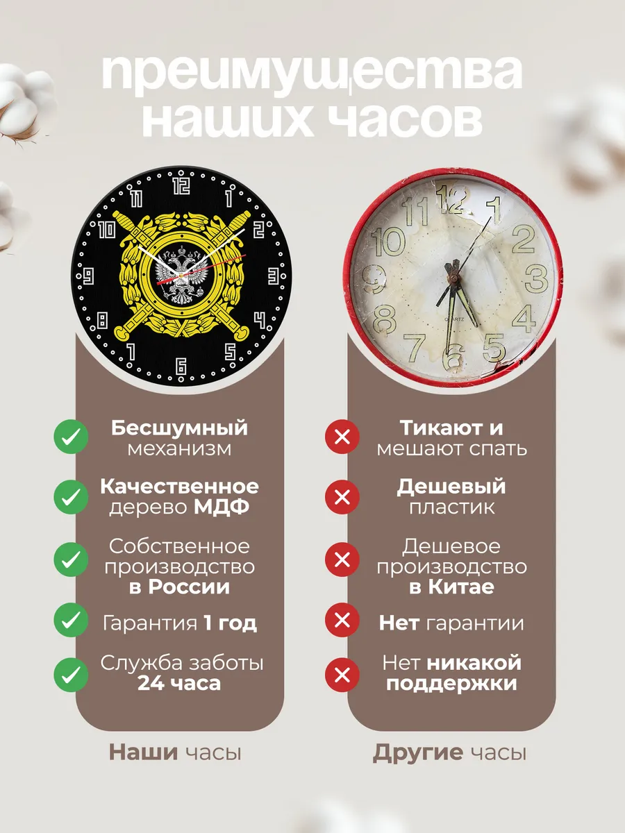 Часы настенные "МВД Общественная безопасность" — фото 10