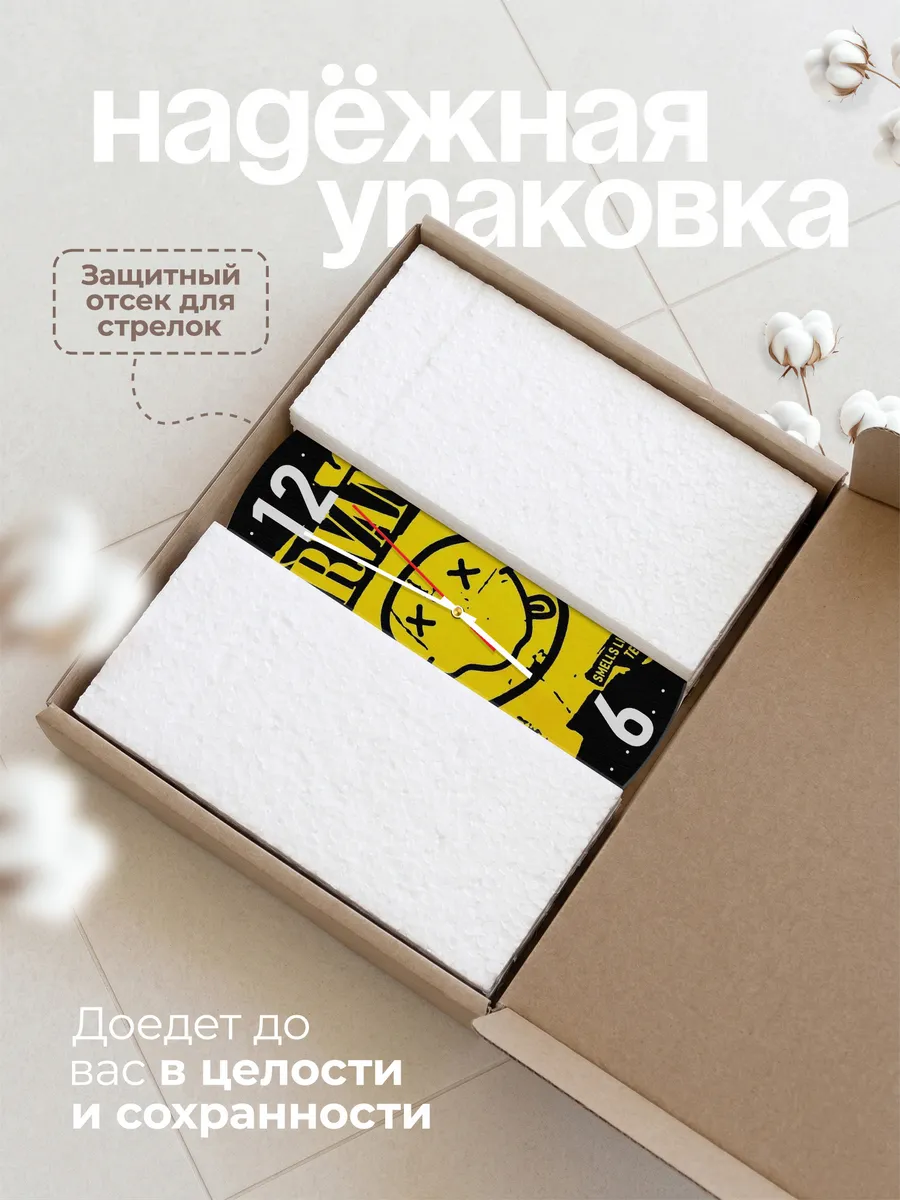 Часы настенные "с логотипом Nirvana" — фото 9