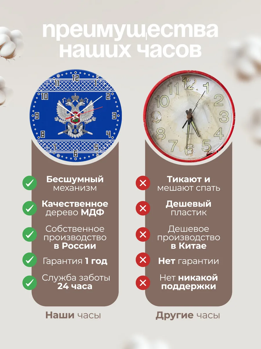 Часы настенные для Казака и Атамана — фото 10